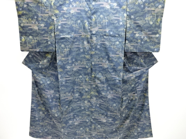 JAPANESE KIMONO / DORO OSHIMA TSUMUGI